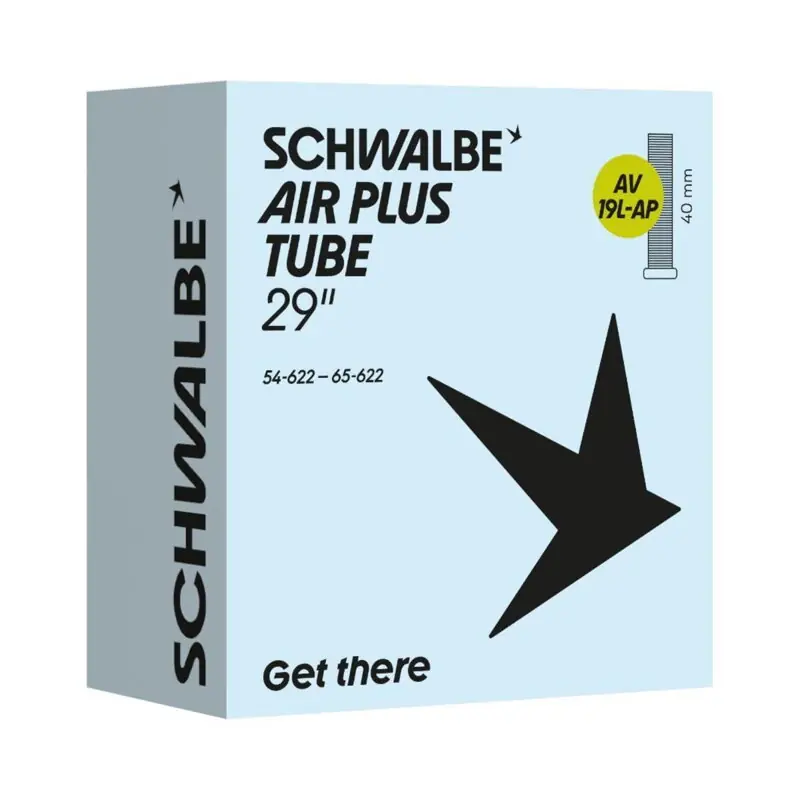 Akční Nabídka SCHWALBE Duše AIR PLUS AV19L-AP 29x2.10/3.00 (54/65-622) AV 40 mm 420 g