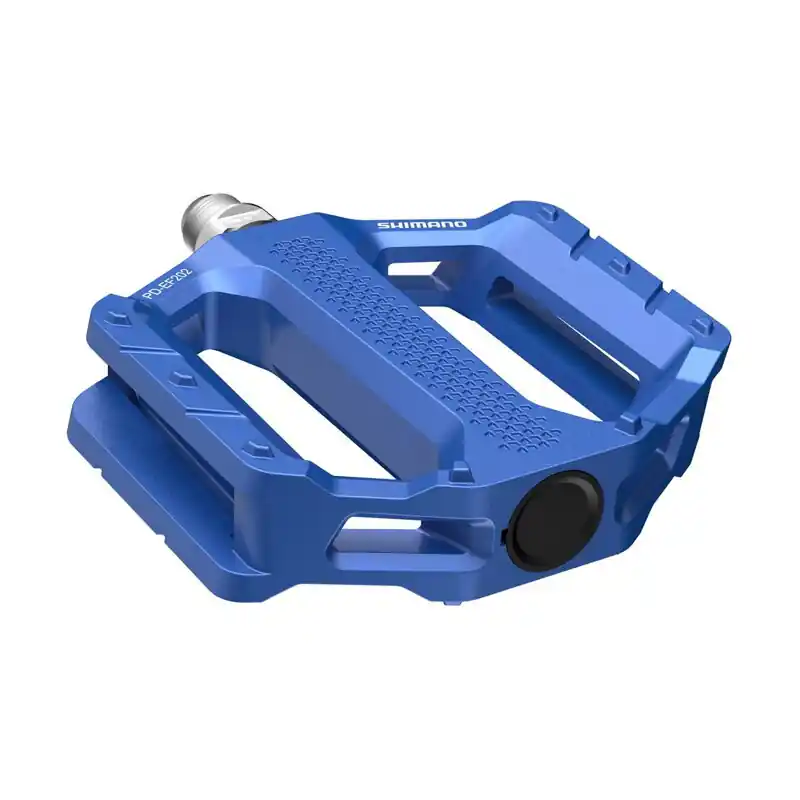 Nízká Cena SHIMANO PD-EF202 Pedály MTB Flat modré