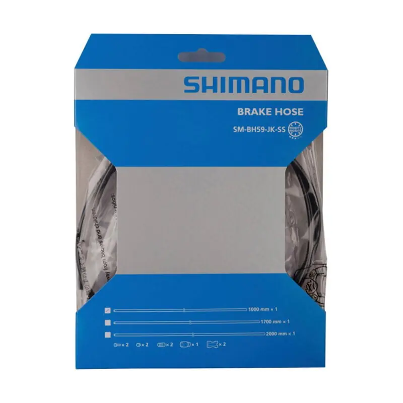 Zlevněný SHIMANO SM-BH59 Brzdová hadice 1000mm černá M975/775/485/396/355/315