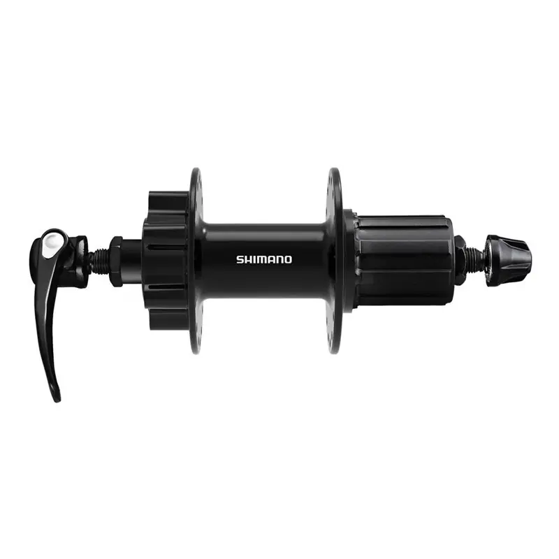 Nakupujte Hned SHIMANO FH-QB400 8/9/10-k. Náboj zadní 36d. R.U. černý 6 děr. kotouč