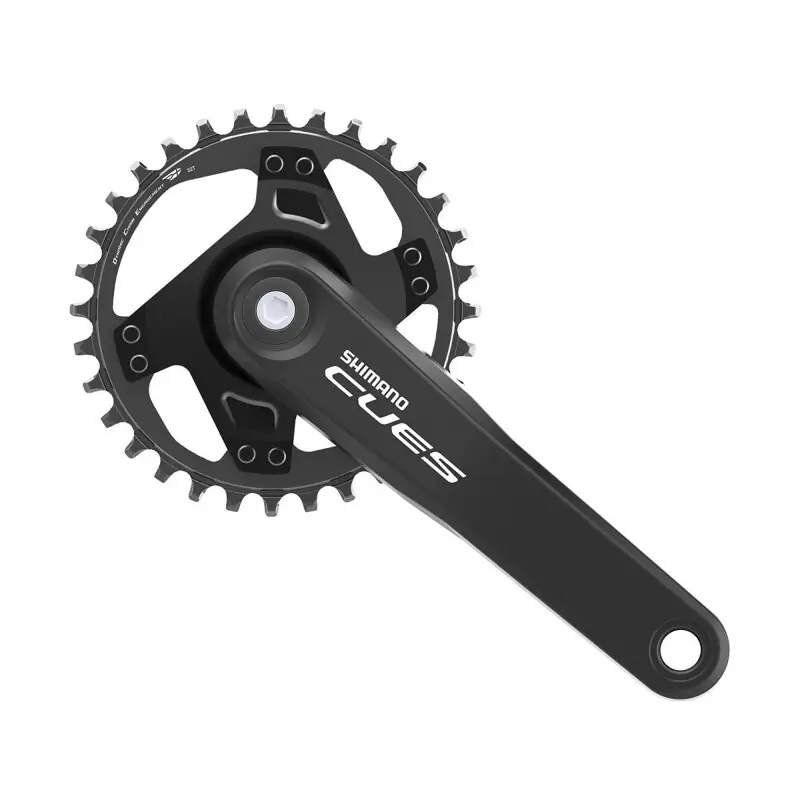 SHIMANO Kliky Cues FC-U4000-1 170 mm 32 z. 9/10/11-k. černé na čtyřhran bez ložisek Doprava Zdarma