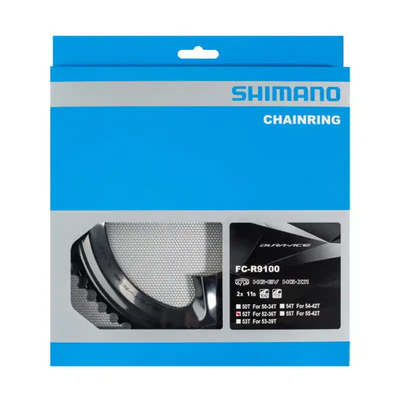 SHIMANO FC-R9100 Převodník 53z. Dura Ace černý 110mm Tovární Cena