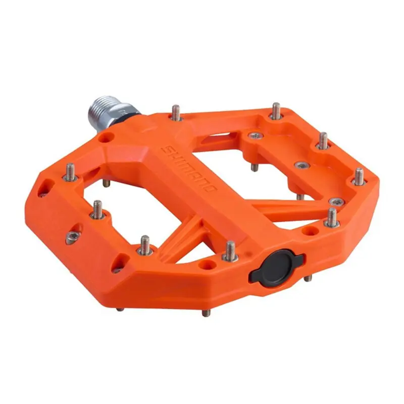 Sezónní Sleva SHIMANO PD-GR400 Pedály MTB Flat oranžové