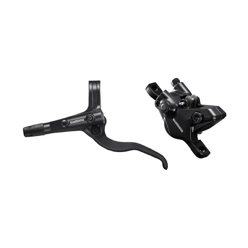 Ověřený SHIMANO E-MT410 BL-MT401/BR-MT410 Brzda hydr. přední černá Post Mount 1000mm had.+plat. B05S