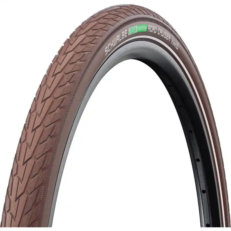 Autentický SCHWALBE Plášť ROAD CRUISER (47-622) 28x1.75 Active 50EPI K-Guard 800g Coffe reflex