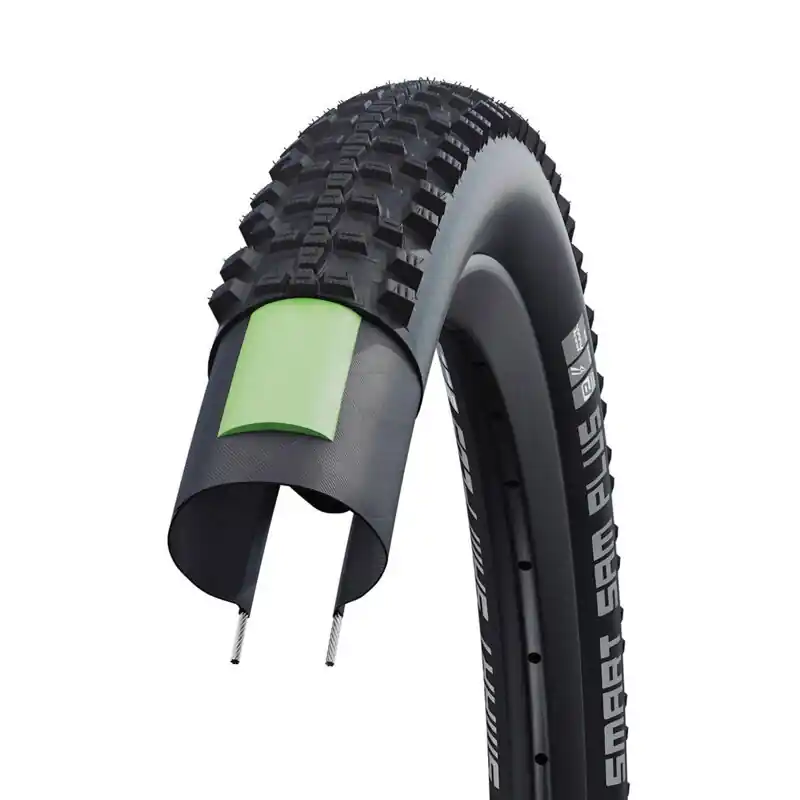 SCHWALBE Plášť SMART SAM PLUS (54-559) 26x2.10 Performance 67EPI GreenGuard 895g Černý Sleva