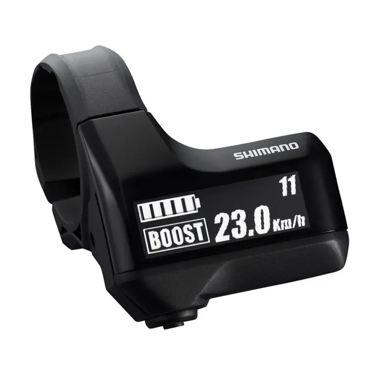 Levný SHIMANO SC-E7000 Počítač Steps s držákem objímka 31,8/35mm