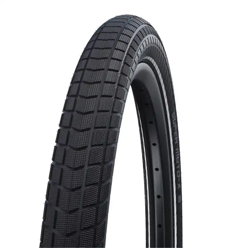SCHWALBE Plášť SUPER MOTO-X (62-406) 20x2.40 Performance 67EPI GreenGuard 820g Černý reflex Oblíbený