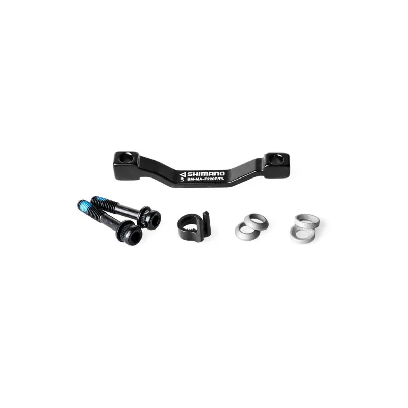 Značkový SHIMANO SM-MAF220 Adaptér přední na kotouč 220mm PM/PM (200/220)