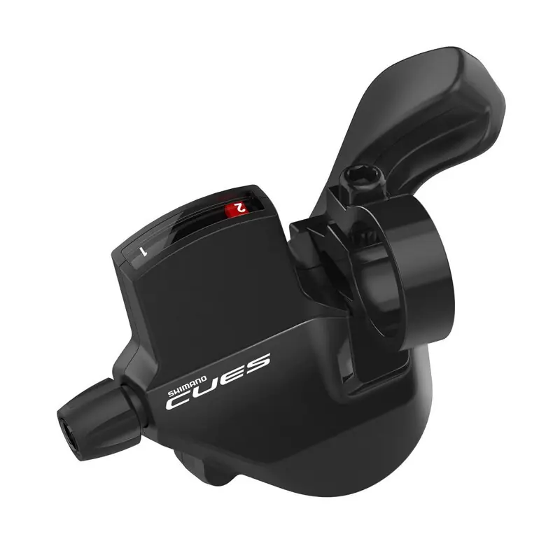 Odeslání Ihned SHIMANO SL-U6000 2-k. Řazení Cues levé s ukazatelem Rapidfire Plus Mono