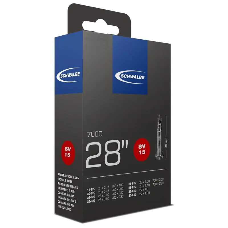 Nejlepší Cena SCHWALBE Duše SV15 700x18/28C FV 40mm (18/28-622) 105g