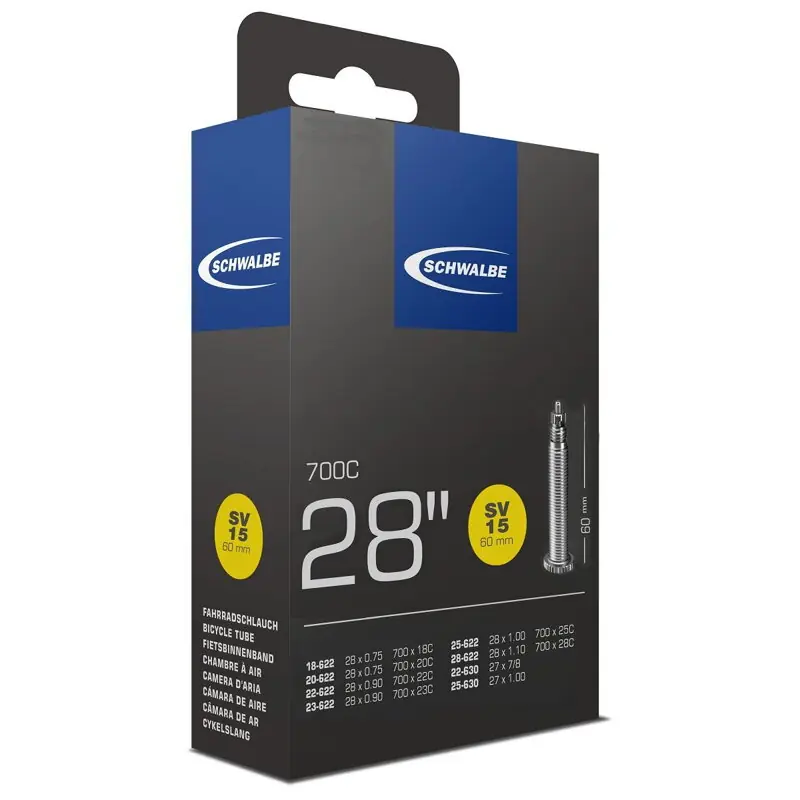 SCHWALBE Duše SV15 700x18/28C FV 60mm (18/28-622) 105g Sleva