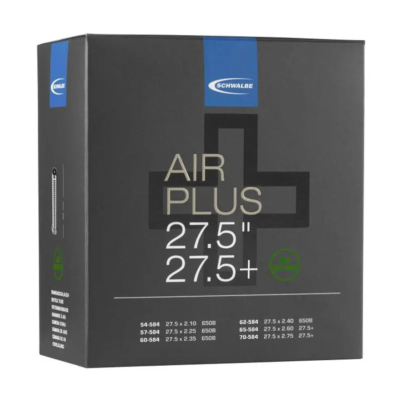 Kup Teď SCHWALBE Duše AIR PLUS AV21+AP 27.5x2.10/3.00 AV(54/70-584) 40mm 400g
