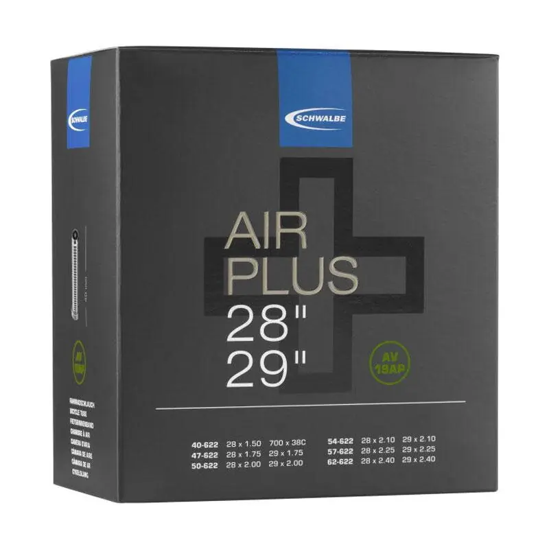 SCHWALBE Duše AIR PLUS AV19 AP 29x1.75/2.40 AV(40/62-622) 40mm 320g Sleva
