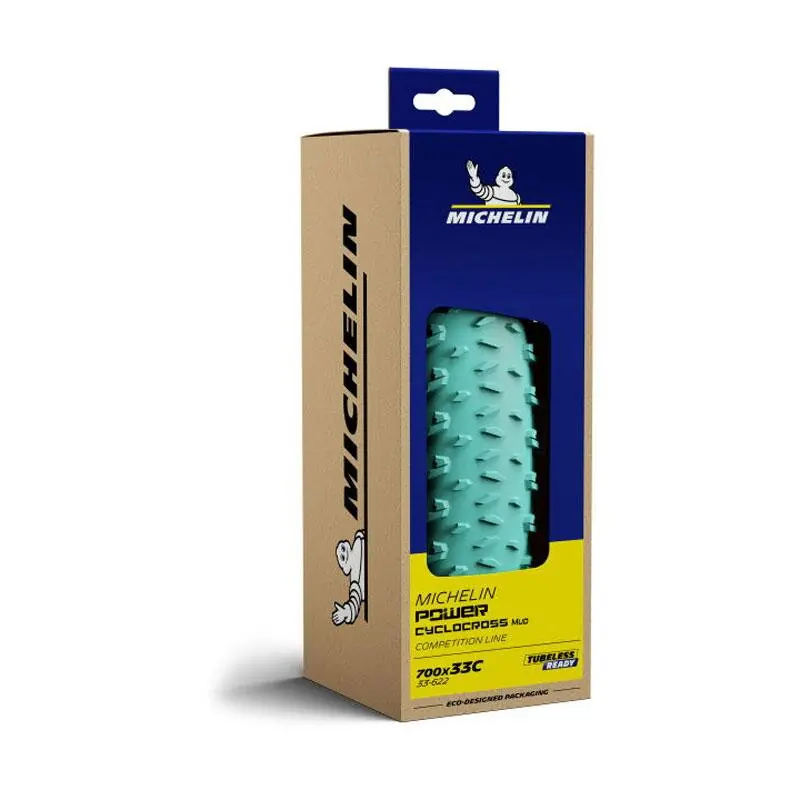 Oblíbený MICHELIN Plášť POWER Cyclocross MUD 700x33C (33-622) 390g 3x120TPI TLR černo/zelený