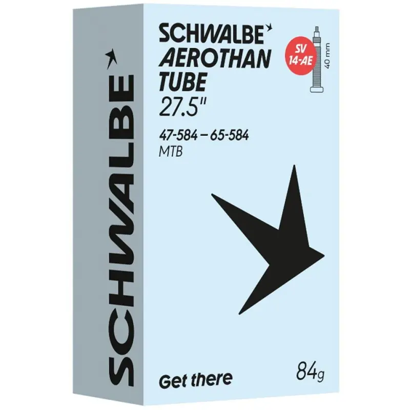 Cenově Výhodný SCHWALBE Duše AEROTHAN TUBE SV14-AE (47/65-584) FV 40 mm 84 g TPU