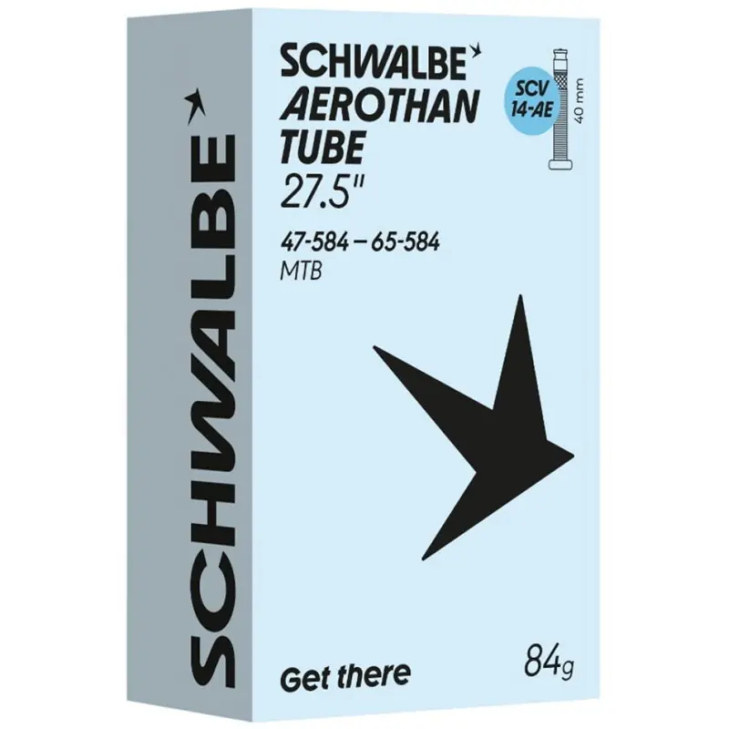 SCHWALBE Duše AEROTHAN TUBE SCV14-AE (47/65-584) SCV 40 mm 84 g TPU Top Prodej