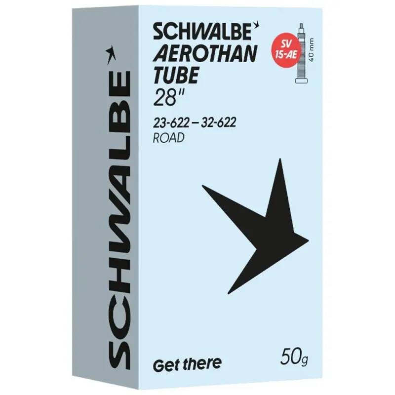 Super Cena SCHWALBE Duše AEROTHAN TUBE SV15-AE (23/32-622) FV 40 mm 50 g TPU