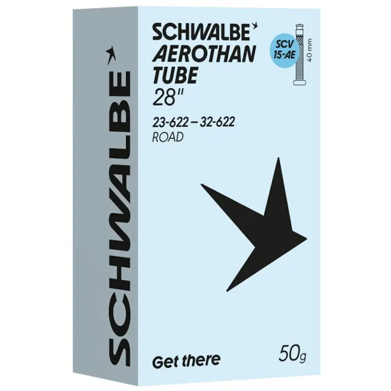 SCHWALBE Duše AEROTHAN TUBE SCV15-AE (23/32-622) SCV 40 mm 50 g TPU Přímo Od Výrobce