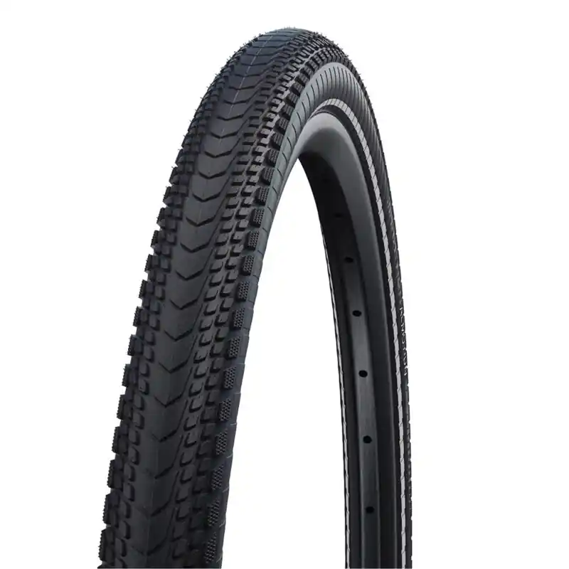 SCHWALBE Plášť MARATHON ALMOTION 700x38C (40-622) 67EPI 490 g Evo V-Guard Addix reflexní, skládací Horká Nabídka