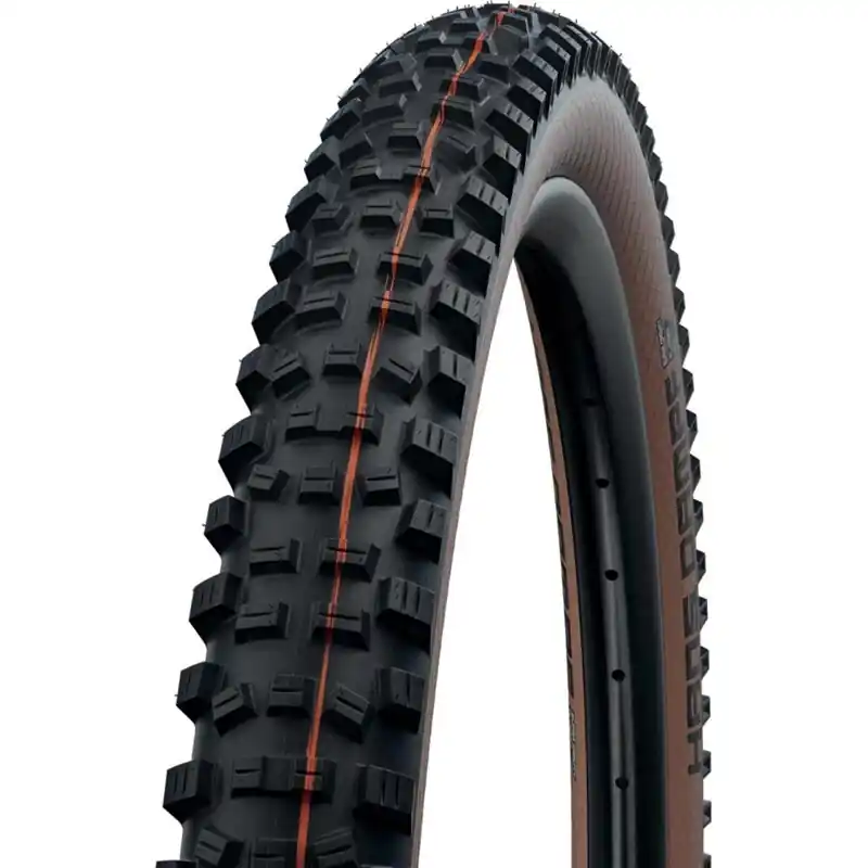 Vysoce Kvalitní SCHWALBE Plášť HANS DAMPF 29x2.60 (65-622) 67EPI 1125 g TLE Evo Super Trail Addix Soft, hnědý bok, skládací