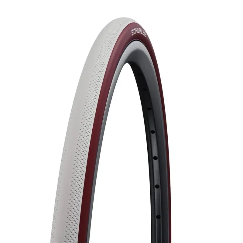 SCHWALBE Plášť DUNK KING 24x1.00 (25-540) 67EPI 230 g Evo WHSC bílý/bordo, skládací Omezená Nabídka