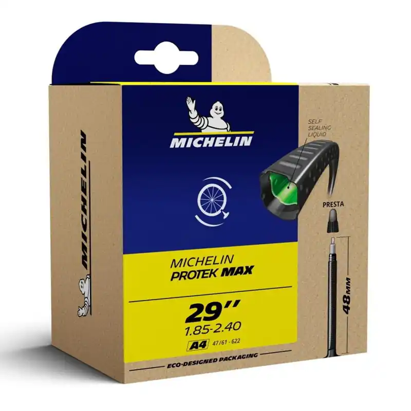 Dokud Zásoby Vydrží MICHELIN Duše A4 PROTEK MAX 29x1.85/2.40 (47/61-622) FV 48mm 370g