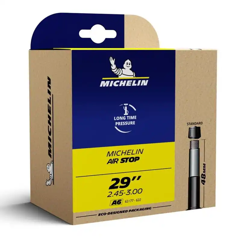 MICHELIN Duše A6 AIRSTOP 29x2.40/3.00 (62/77-622) AV 48mm 366g Must-Have