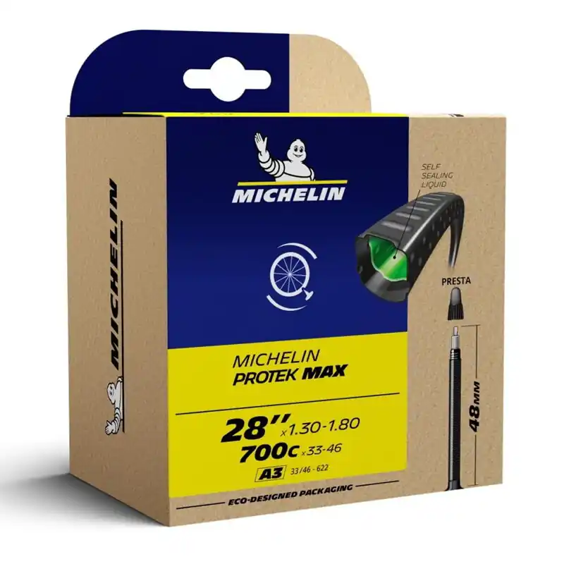 Časově Omezené MICHELIN Duše A3 PROTEK MAX 700x33/46C (33/46-622) FV 48mm 250g