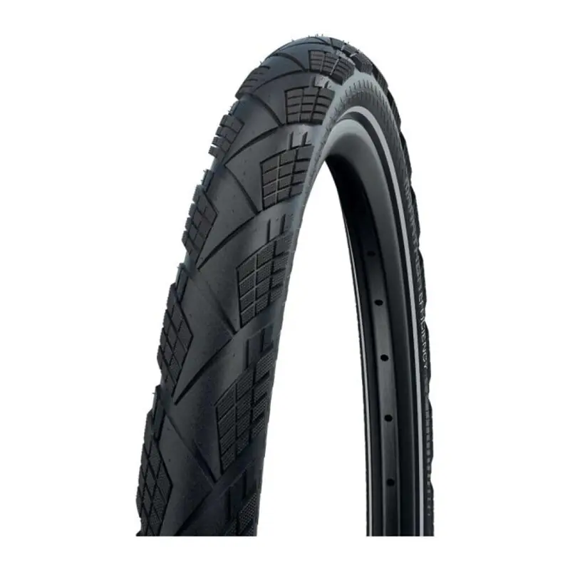 Nová Kolekce SCHWALBE Plášť MARATHON EFFICIENCY 27.5x2.35 (60-584) 67EPI 830 g Super Race, reflexní, skládací