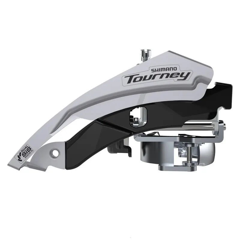 Přímo Od Výrobce SHIMANO Prešmyk Tourney FD-TY601 3x6/7/8-k. uni ťah Top Swing (34,9/31,8mm) 48z.