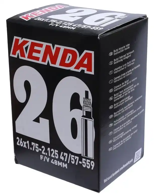 Horká Nabídka KENDA - Duše 26 - 511290LNG 26x1.7-2.1 FV 48mm