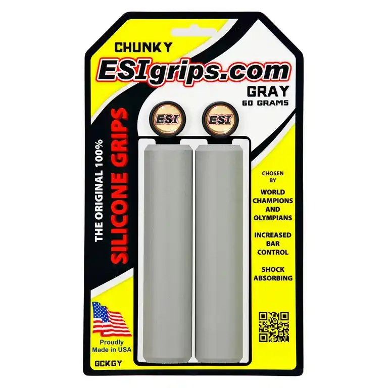 ESI grips Chunky - šedá Zlevněný