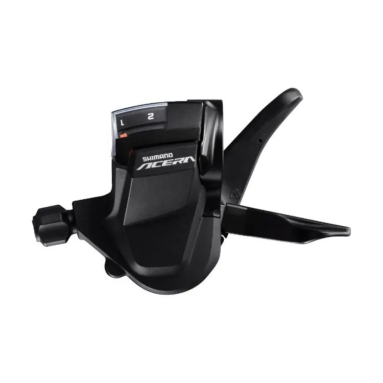 Must-Have SHIMANO - Řadicí páčka ACERA levá SL-M3010LB, Rapidfire-Plus 2rychl, s ukaz.