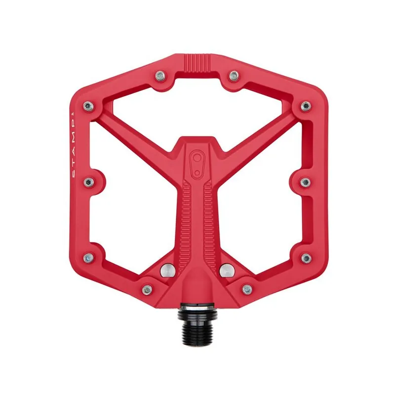 Cenově Výhodný CRANKBROTHERS - pedály Stamp 1 Large Red Gen 2