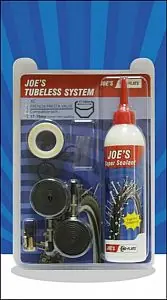JOE'S - Tubeless system XC blue/FV 17-19mm,240ml Akční Cena