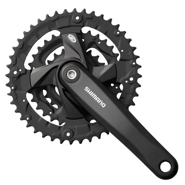 Sezónní Sleva SHIMANO - Kliky FC-M371-S pro 9 rychl 175mm 48x36x26 s krytem černé