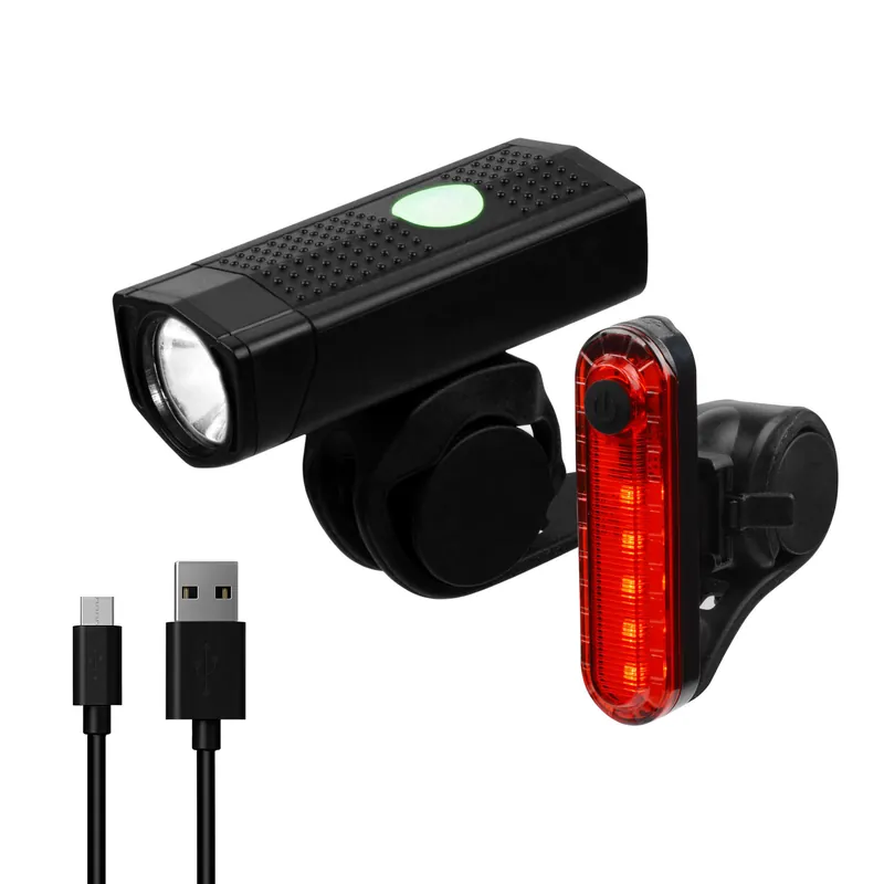 EBL-2255A/056 - BRIVIGA Set přední světlo a blikačka USB 350 LM Hit Sezóny