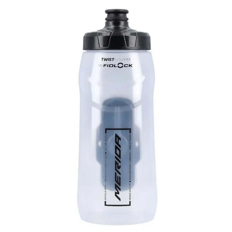 Cenově Výhodný MERIDA - Lahev FIDLOCK čirá s držákem a základnou na rám (620ml)