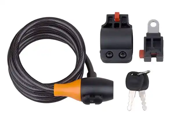 Horká Nabídka PRO-T - 23150 - Zámek spirála M8x180cm Orange Spirit