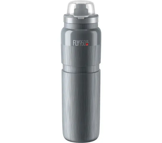 ELITE - Láhev Fly Tex MTB šedá, 950ml Omezená Nabídka