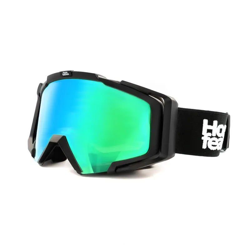 Sleva HORSEFEATHERS - AM291A brýle Patriot Bike Goggles black/mirror green