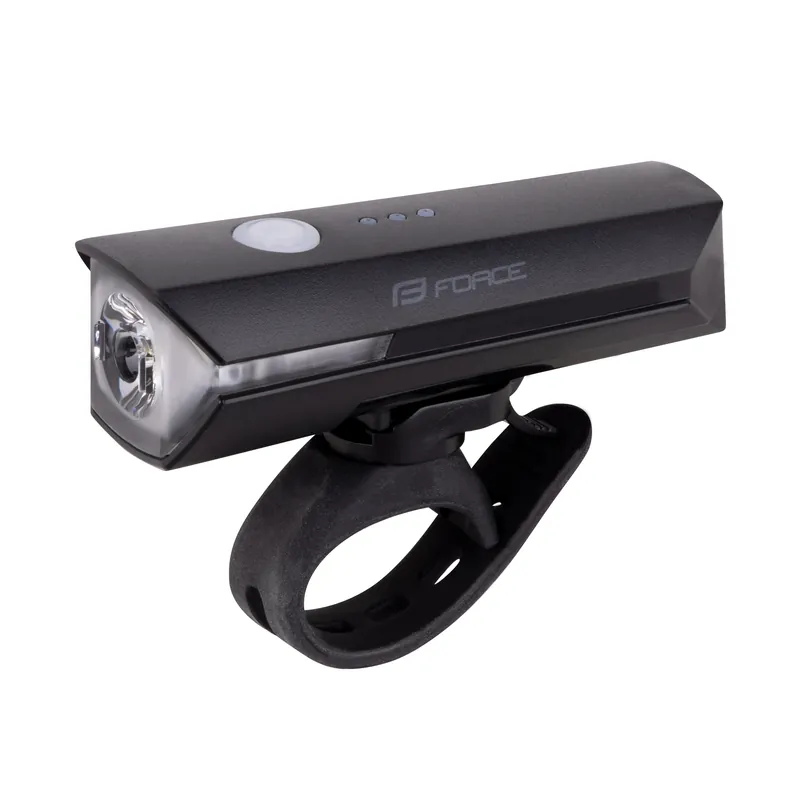 Cenově Výhodný Světlo přední FORCE FLUX 550LM USB, černé
