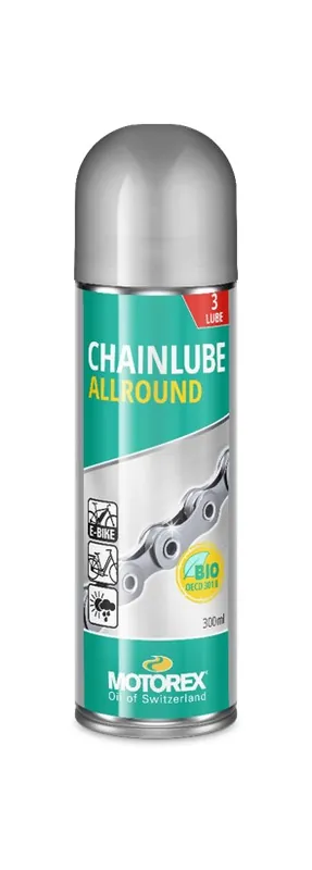 MOTOREX CHAIN LUBE ALLROUND 300ML SPREJ (309011) Výhodná Nabídka