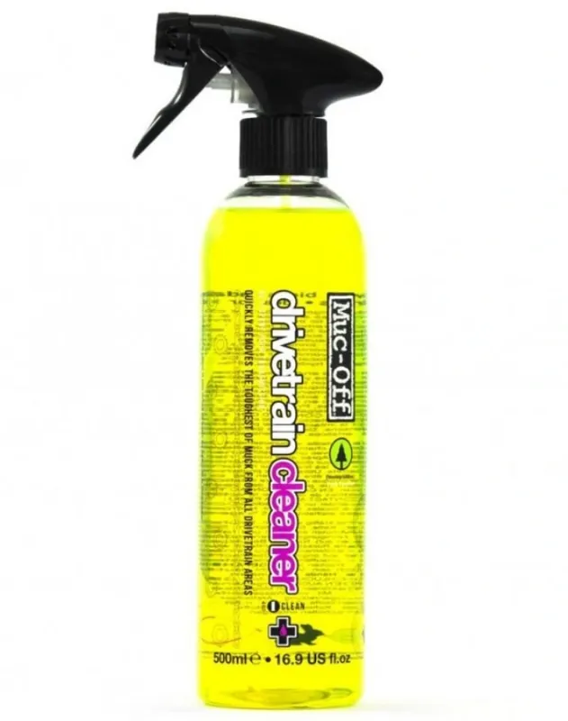 Ověřený MUC-OFF BIO DRIVETRAIN CLEANER 500 ml - Silně odmašťující bio čistič na řetězy