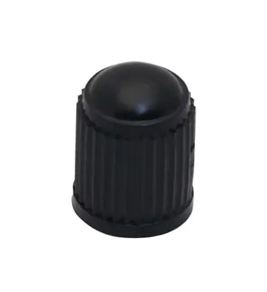 Novinka čepička ventilku MOTO plastová černá