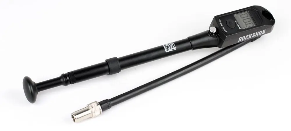 Akční Nabídka Pumpička pro vidlice a tlumiče RockShox digitální vysokotlaká (300 psi max)