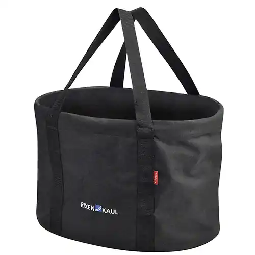 Časově Omezené Brašna na řídítka na kolo KLICKFIX Shopper černá