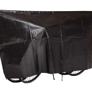Bezpečná Platba Ochranný obal pro 2 jízdní kola VK Duo 2 černý 130 x 250 cm, včetně poutek a provazu