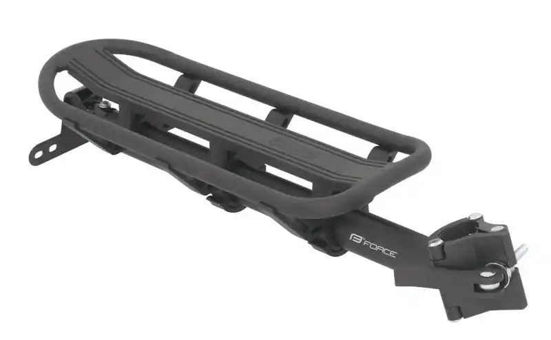 Nosič FORCE na sedlovku 25,0 - 31,6 mm Al, černý Top Prodej